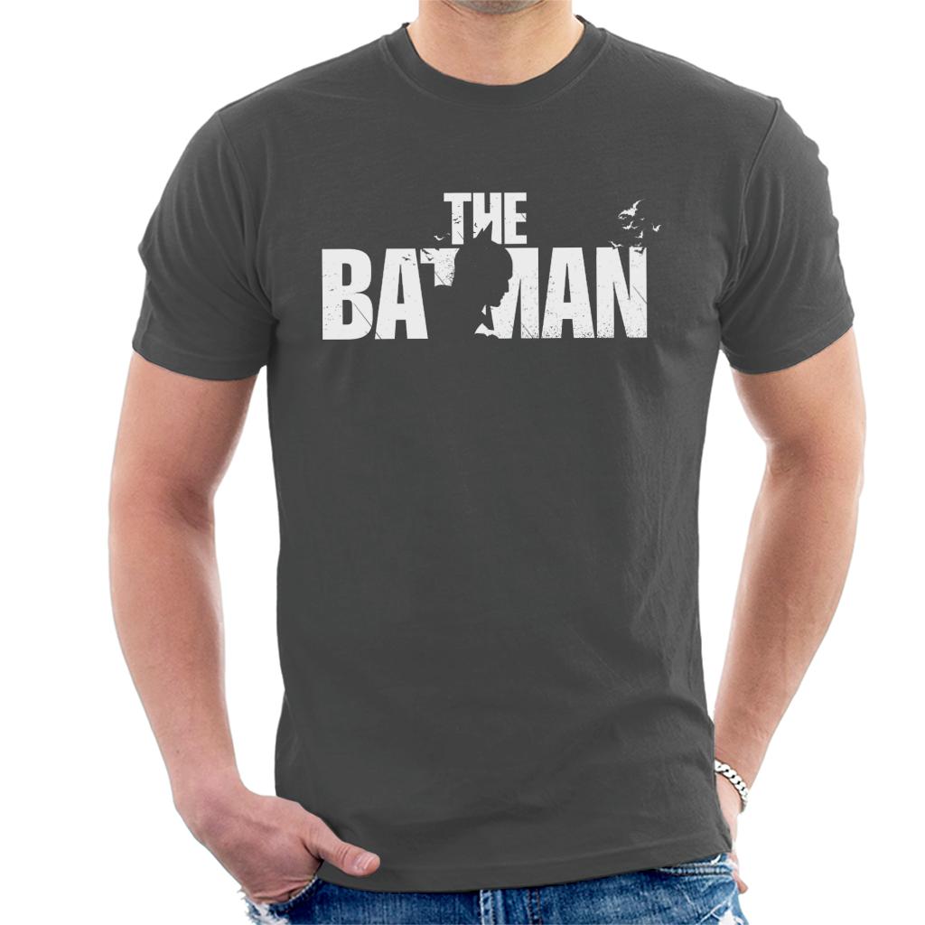 The Batman Silhouette Logo Men's T-Shirt-ALL + EVERY