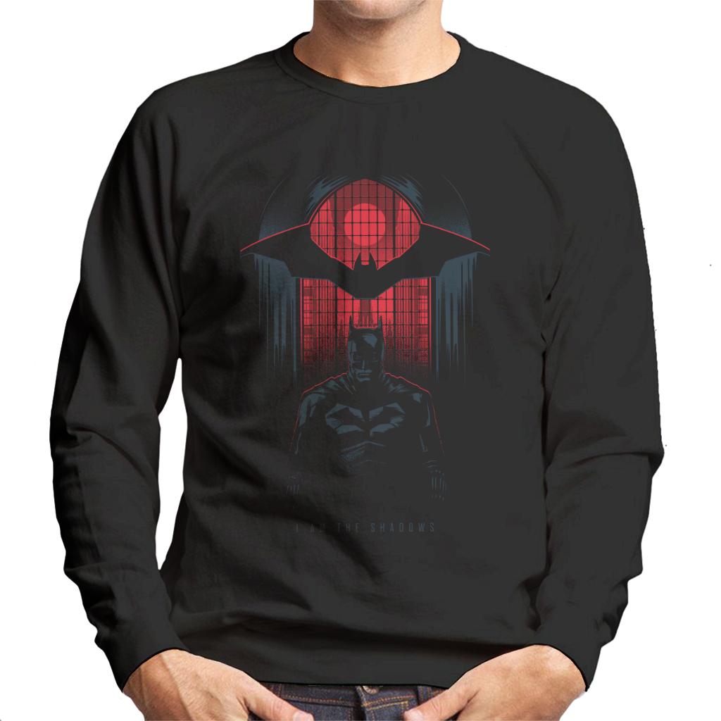 The Batman I Am The Shadows Men's Sweatshirt-ALL + EVERY