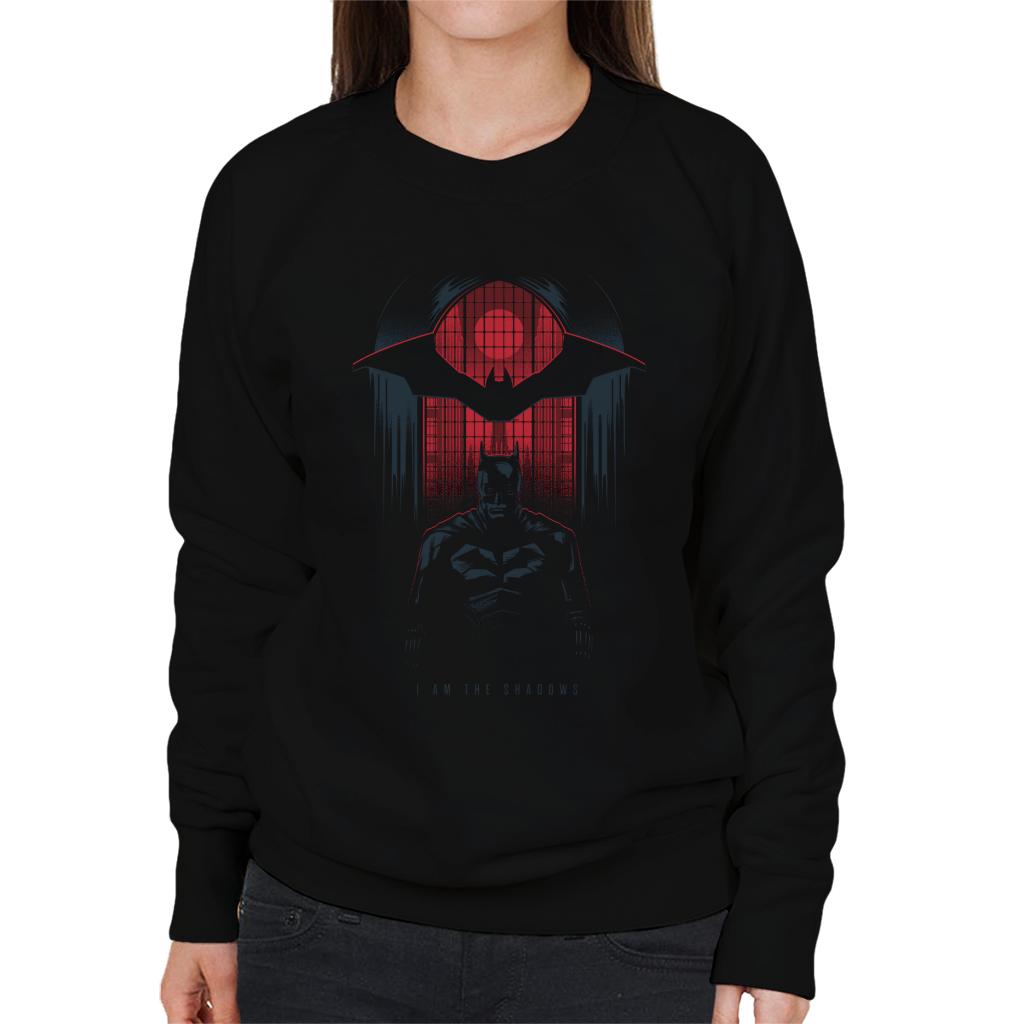 The Batman I Am The Shadows Women's Sweatshirt-ALL + EVERY