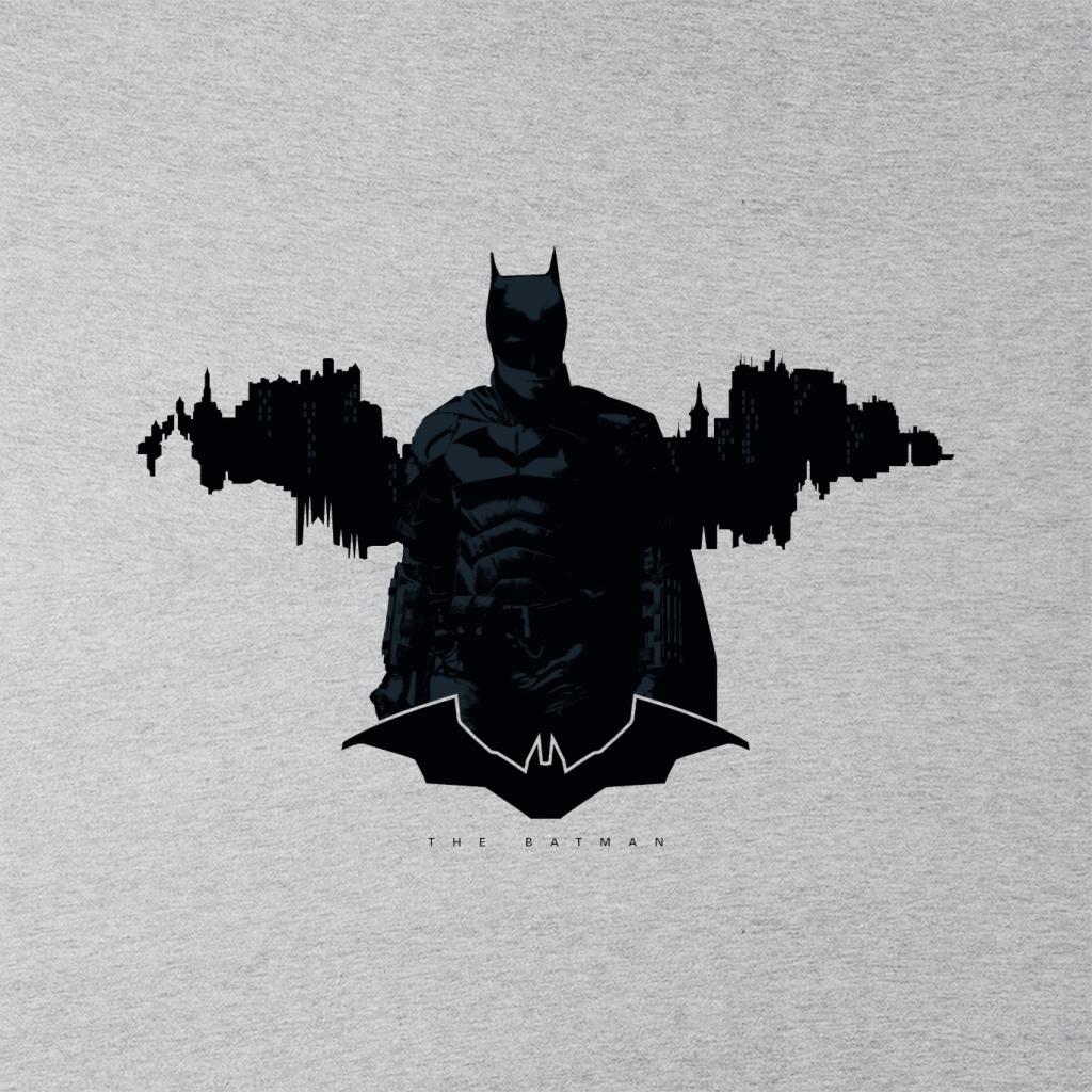 The Batman Logo Gotham City Backdrop Men's Sweatshirt-ALL + EVERY
