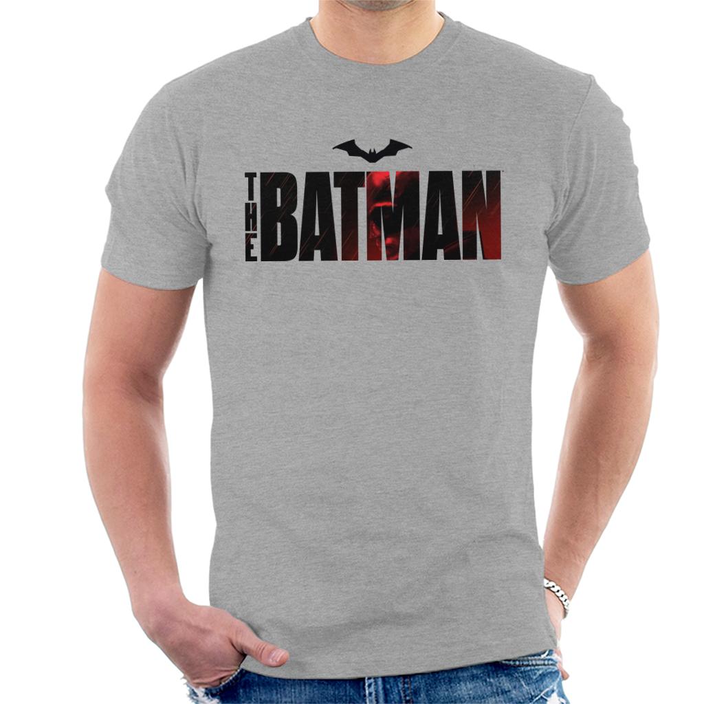 The Batman Close Up Logo Men's T-Shirt-ALL + EVERY