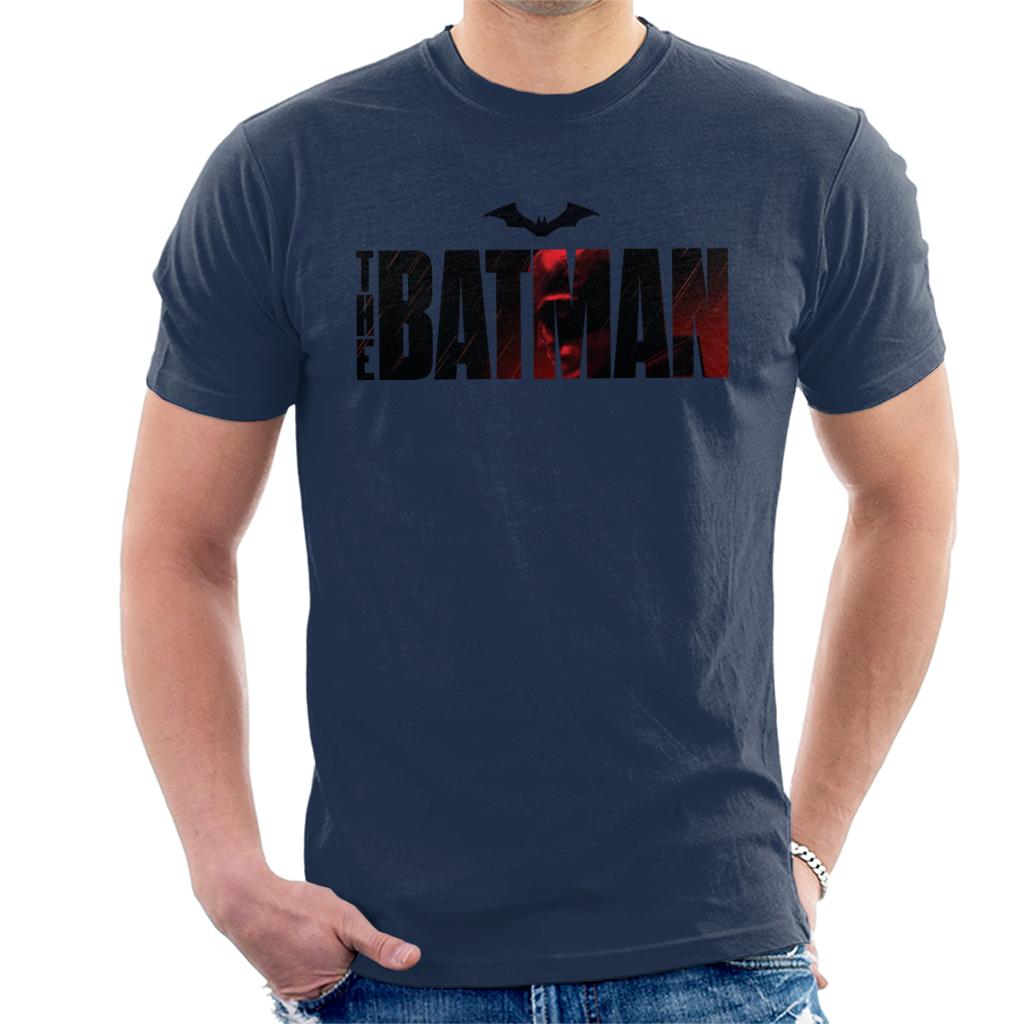 The Batman Close Up Logo Men's T-Shirt-ALL + EVERY