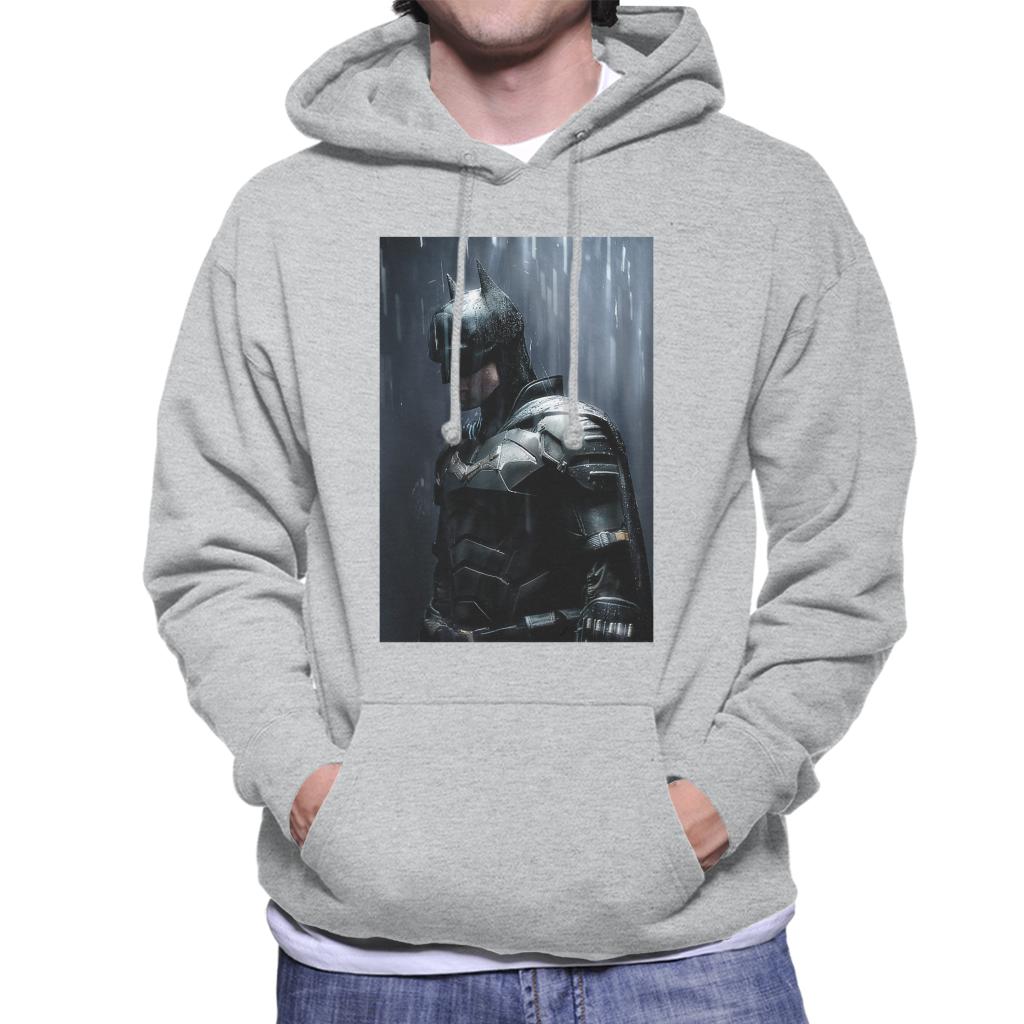 The Batman Cinematic Rain Men's Hooded Sweatshirt-ALL + EVERY