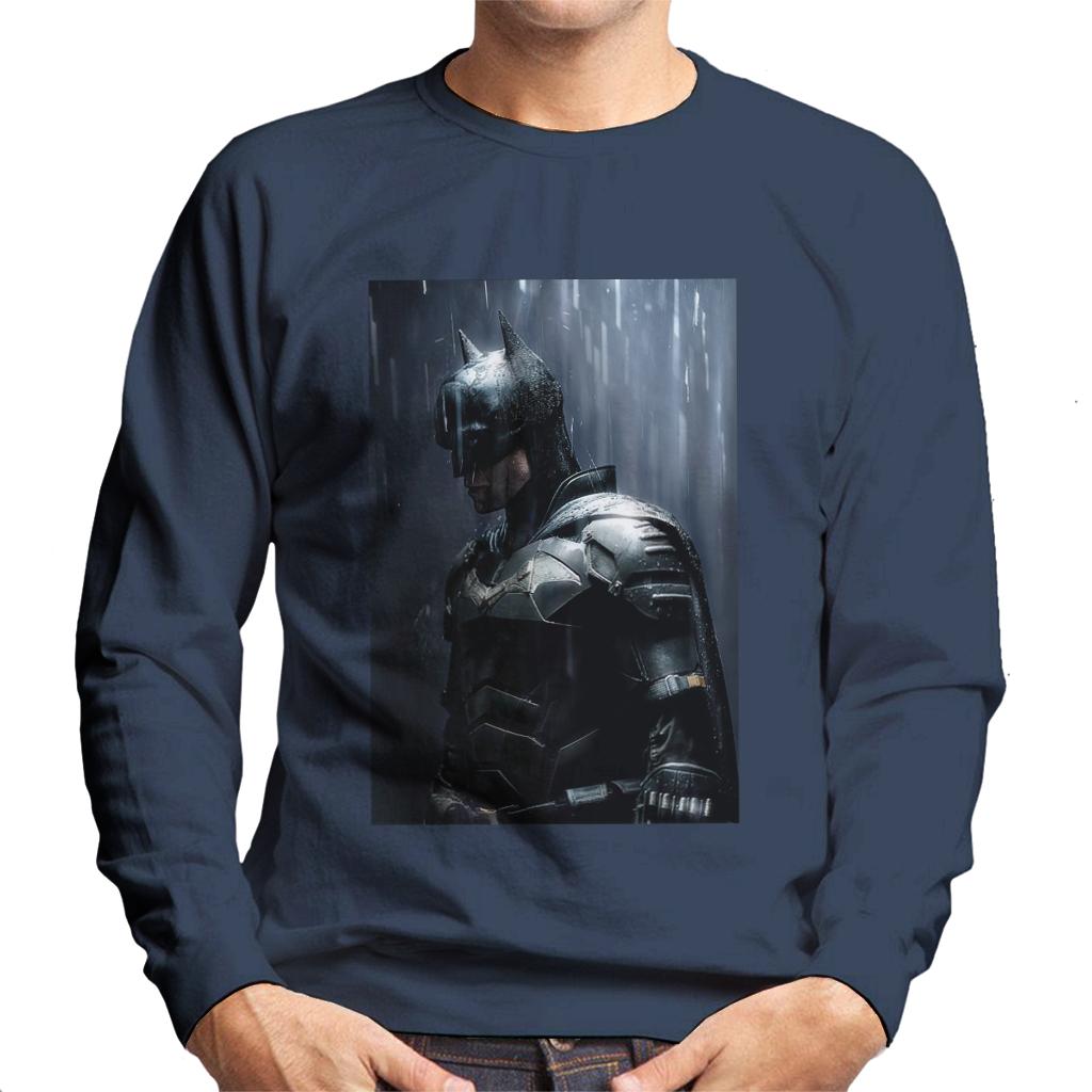 The Batman Cinematic Rain Men's Sweatshirt-ALL + EVERY