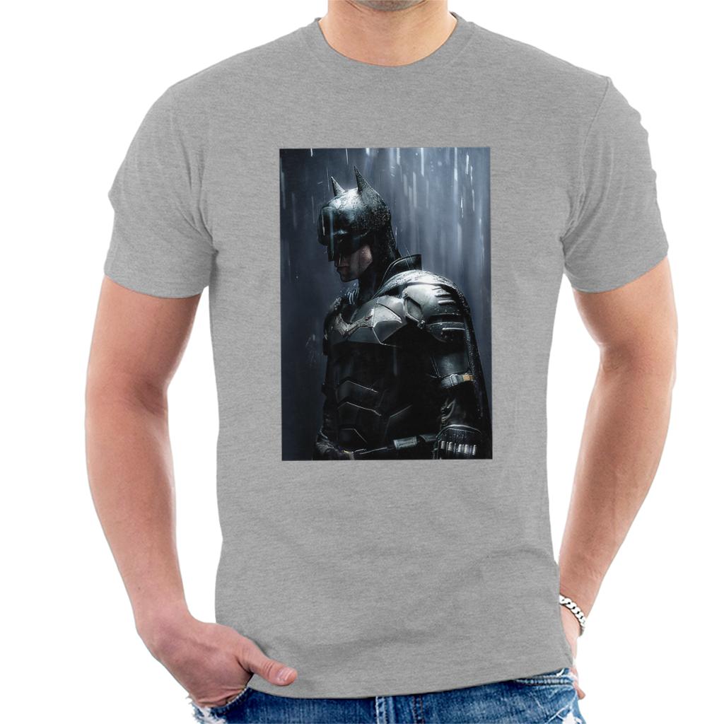 The Batman Cinematic Rain Men's T-Shirt-ALL + EVERY