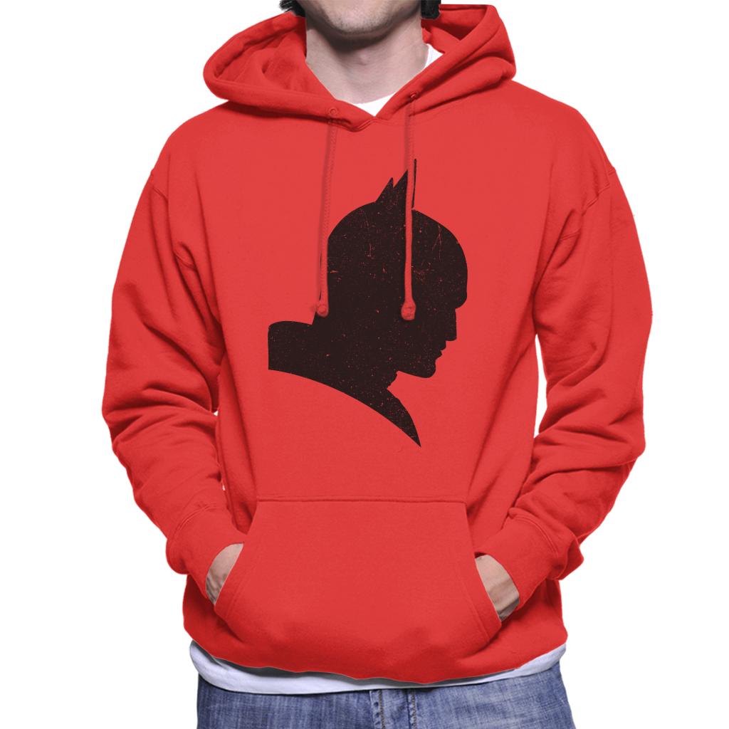 The Batman Silhouette Men's Hooded Sweatshirt-ALL + EVERY