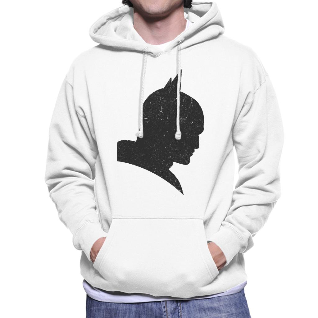 The Batman Silhouette Men's Hooded Sweatshirt-ALL + EVERY