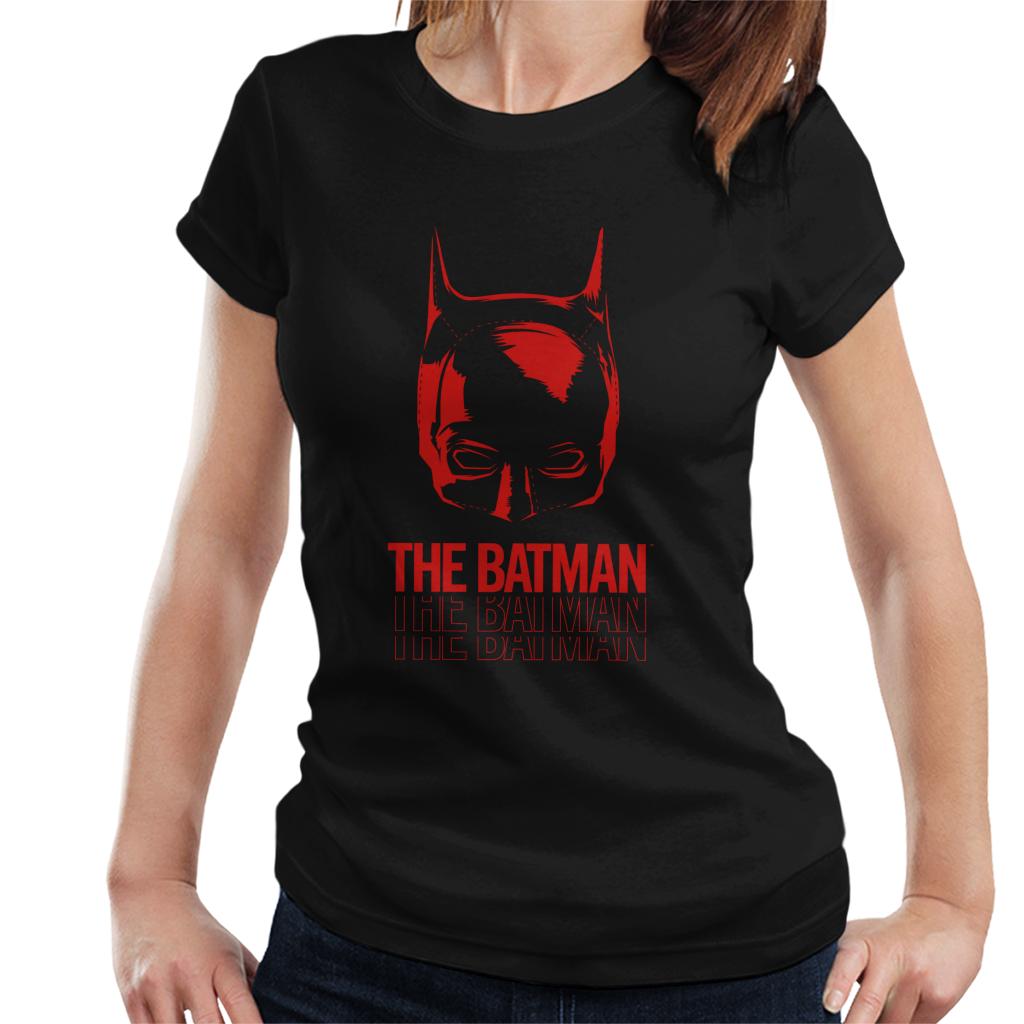 The Batman Red Mask Women's T-Shirt-ALL + EVERY