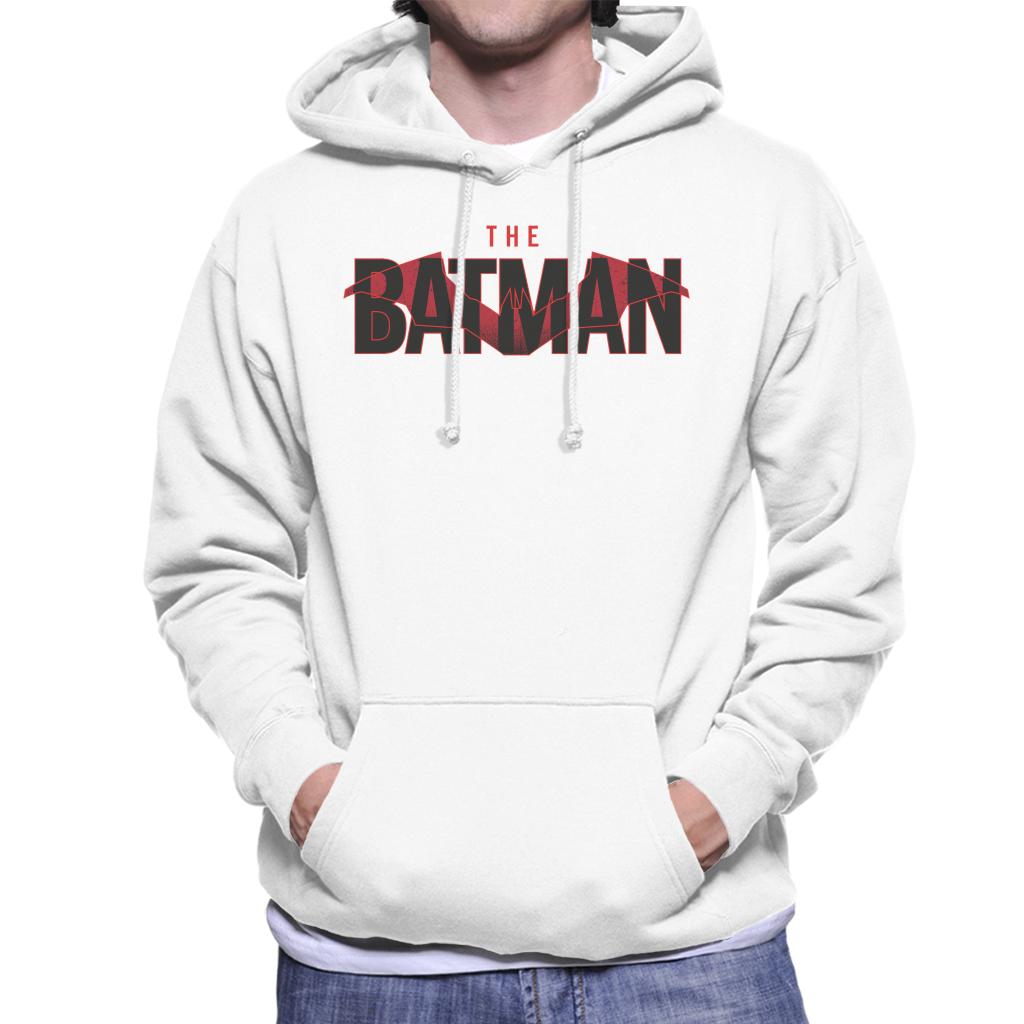 The Batman Red Bat Signal Men's Hooded Sweatshirt-ALL + EVERY