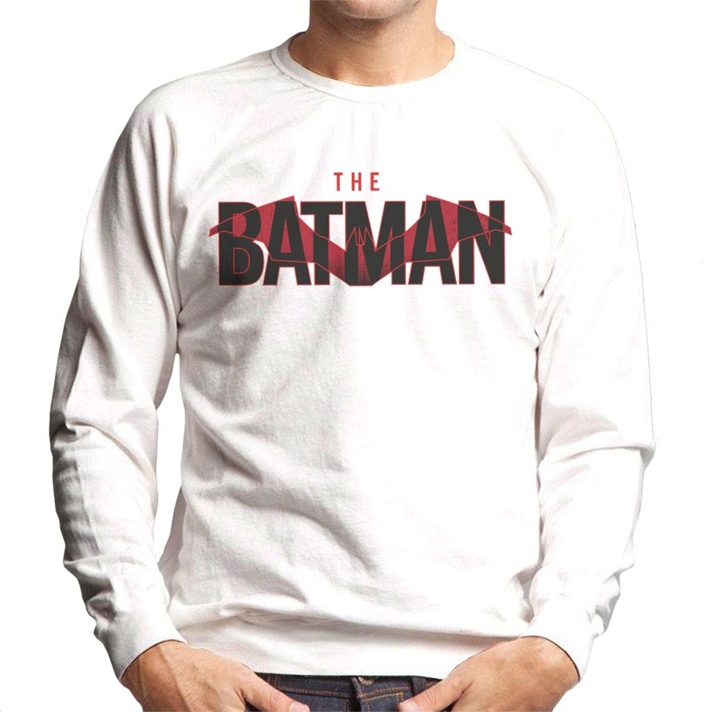 The Batman Red Bat Signal Men's Sweatshirt-ALL + EVERY