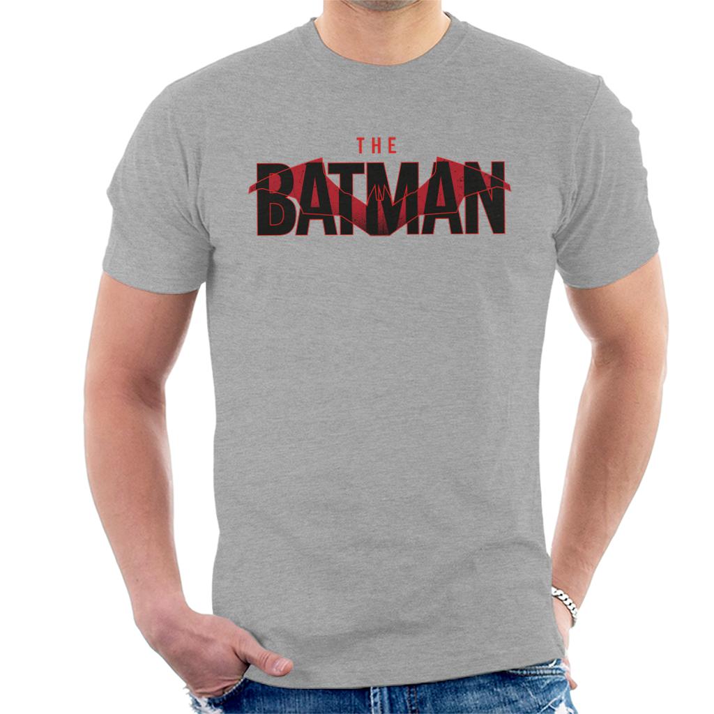 The Batman Red Bat Signal Men's T-Shirt-ALL + EVERY