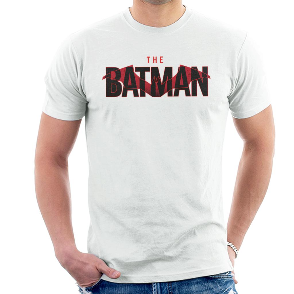 The Batman Red Bat Signal Men's T-Shirt-ALL + EVERY