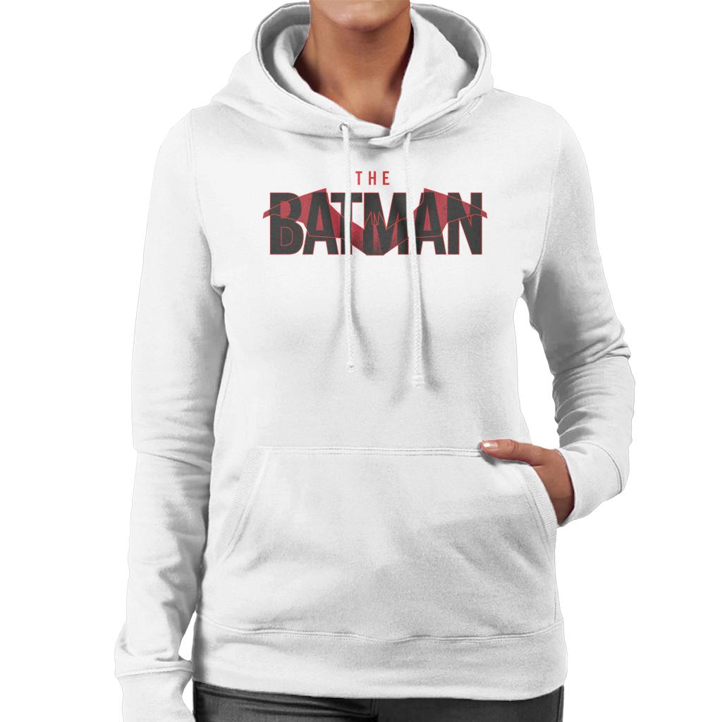 The Batman Red Bat Signal Women's Hooded Sweatshirt-ALL + EVERY