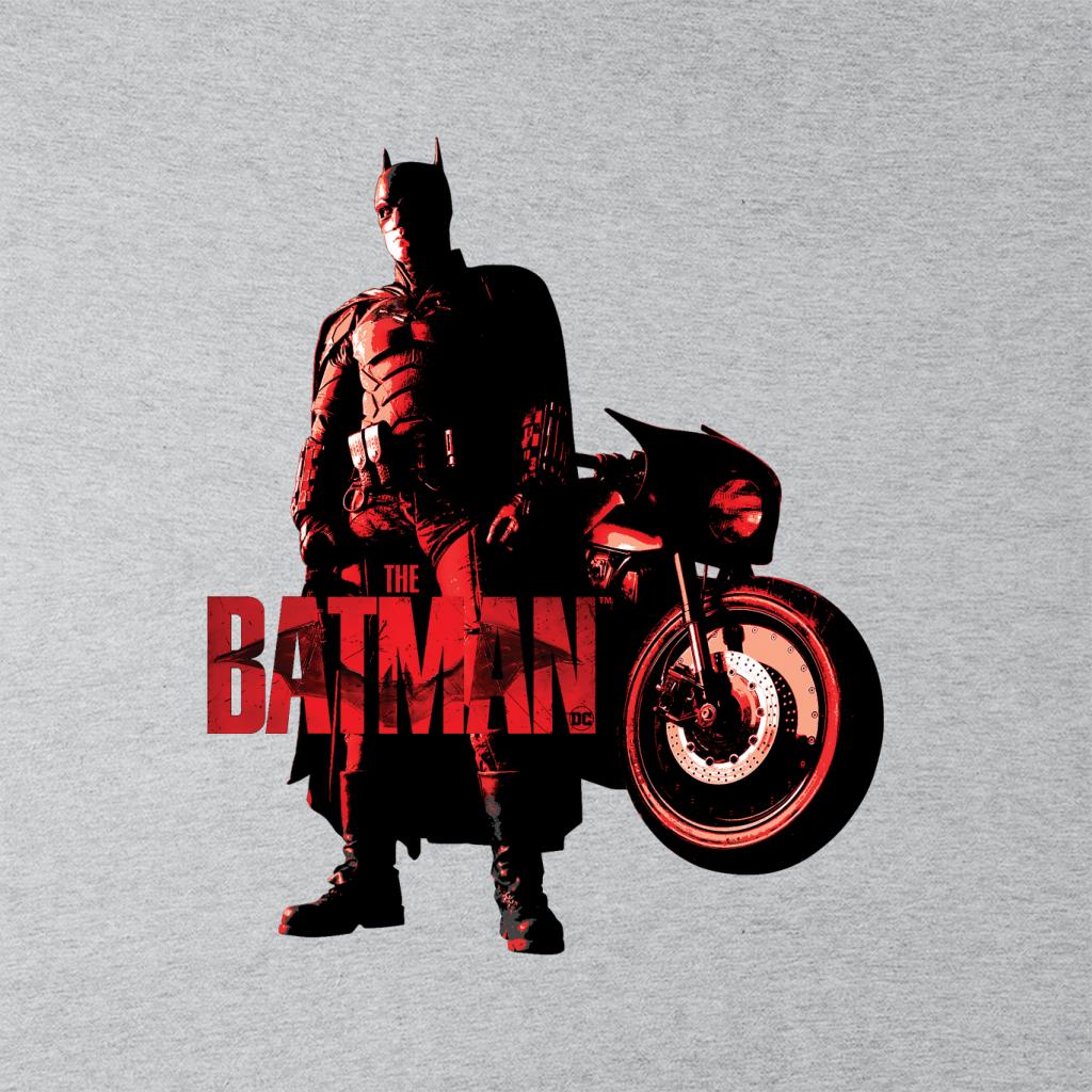 The Batman Red Logo Motorbike Men's T-Shirt-ALL + EVERY