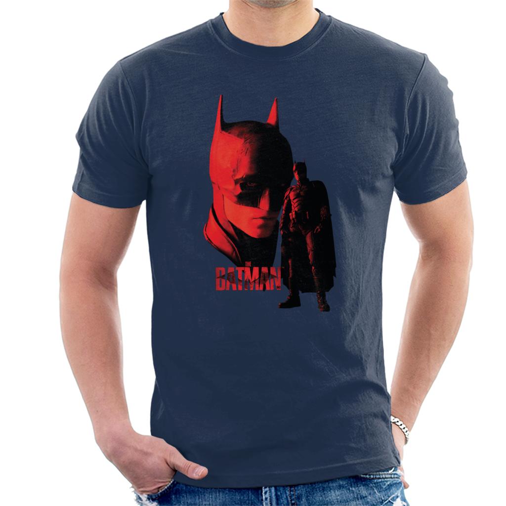 The Batman Batsuit Red Light Men's T-Shirt-ALL + EVERY