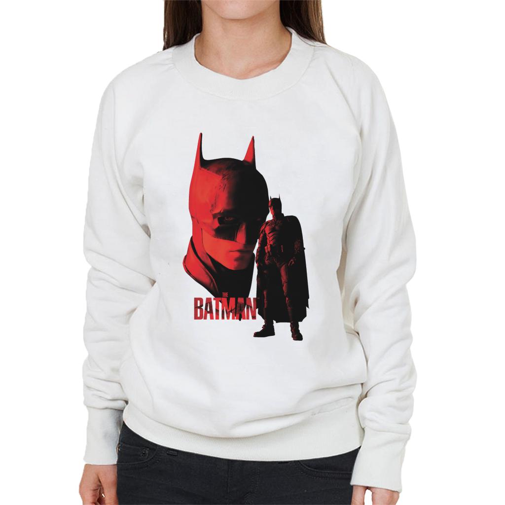 The Batman Batsuit Red Light Women's Sweatshirt-ALL + EVERY