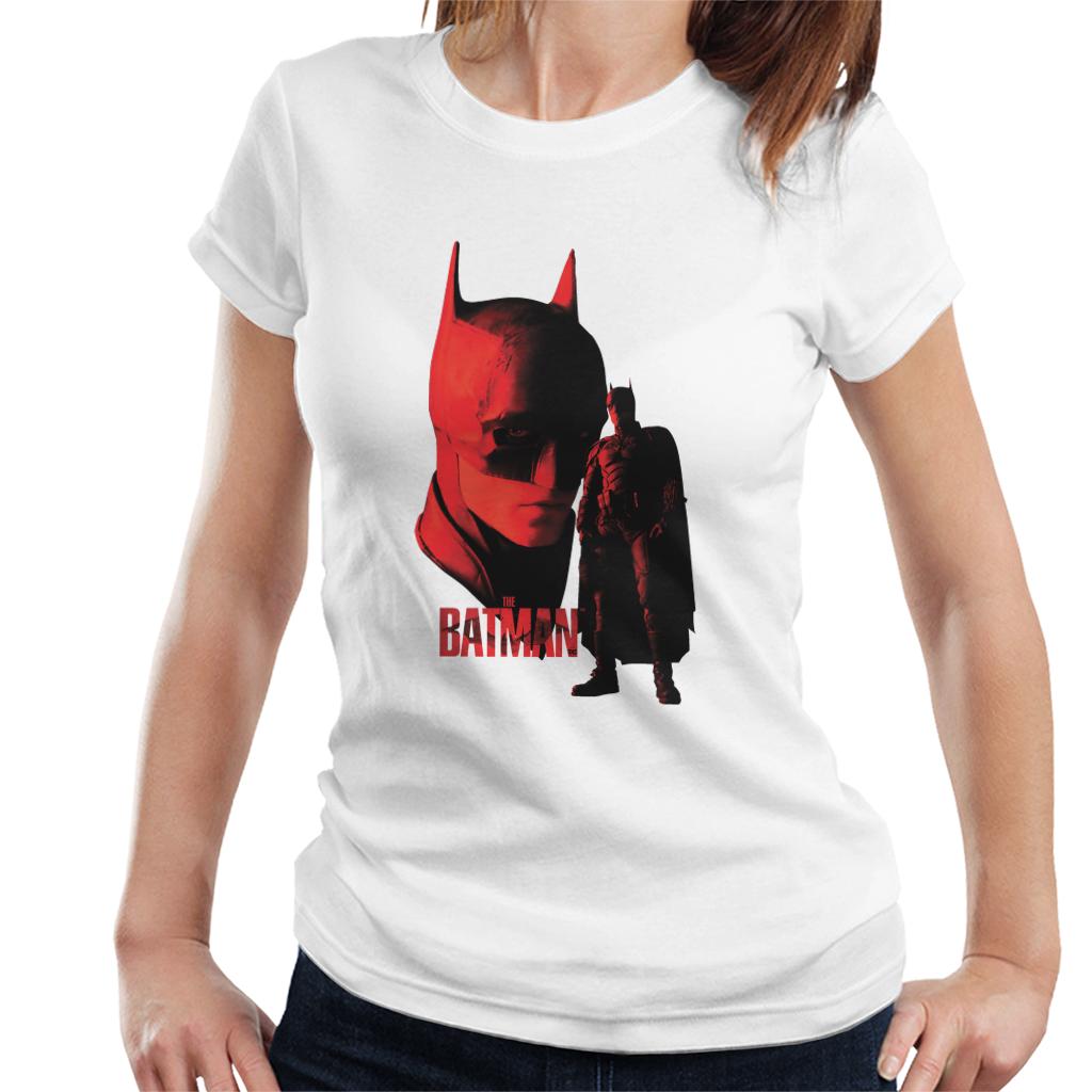 The Batman Batsuit Red Light Women's T-Shirt-ALL + EVERY