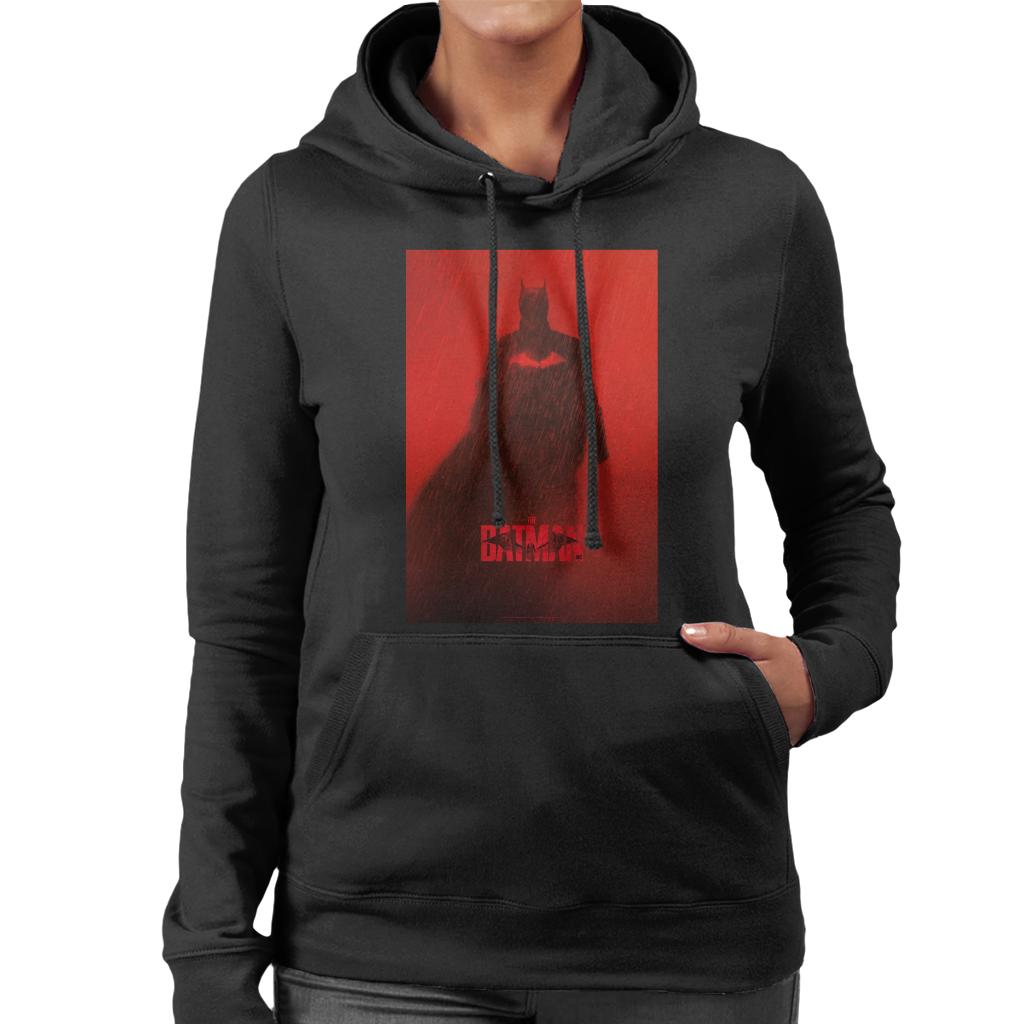 The Batman Cinematic Poster Women's Hooded Sweatshirt-ALL + EVERY