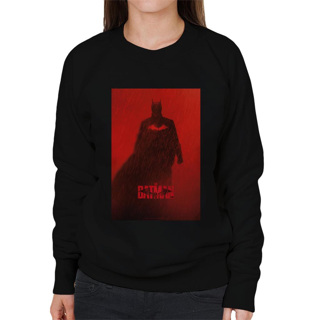 The Batman Cinematic Poster Women's Sweatshirt-ALL + EVERY