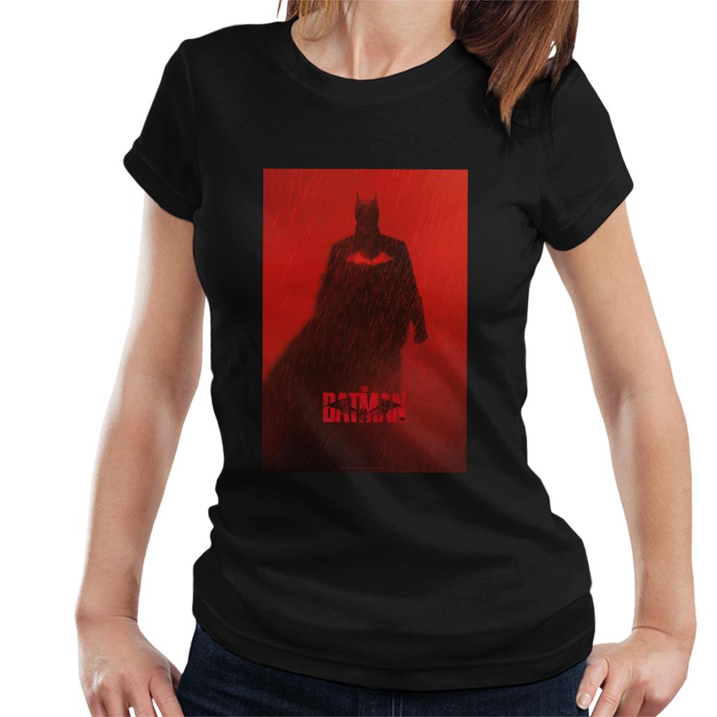 The Batman Cinematic Poster Women's T-Shirt-ALL + EVERY