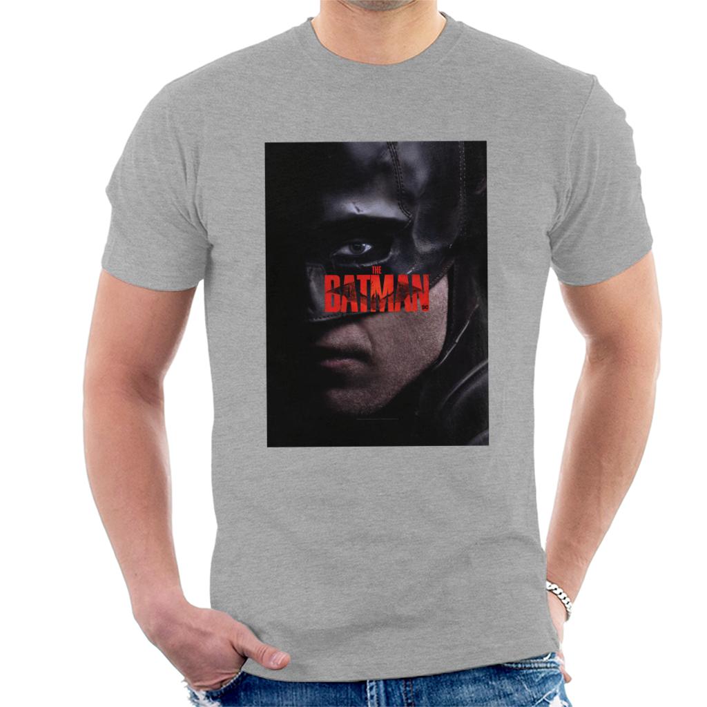 The Batman Close Up Men's T-Shirt-ALL + EVERY