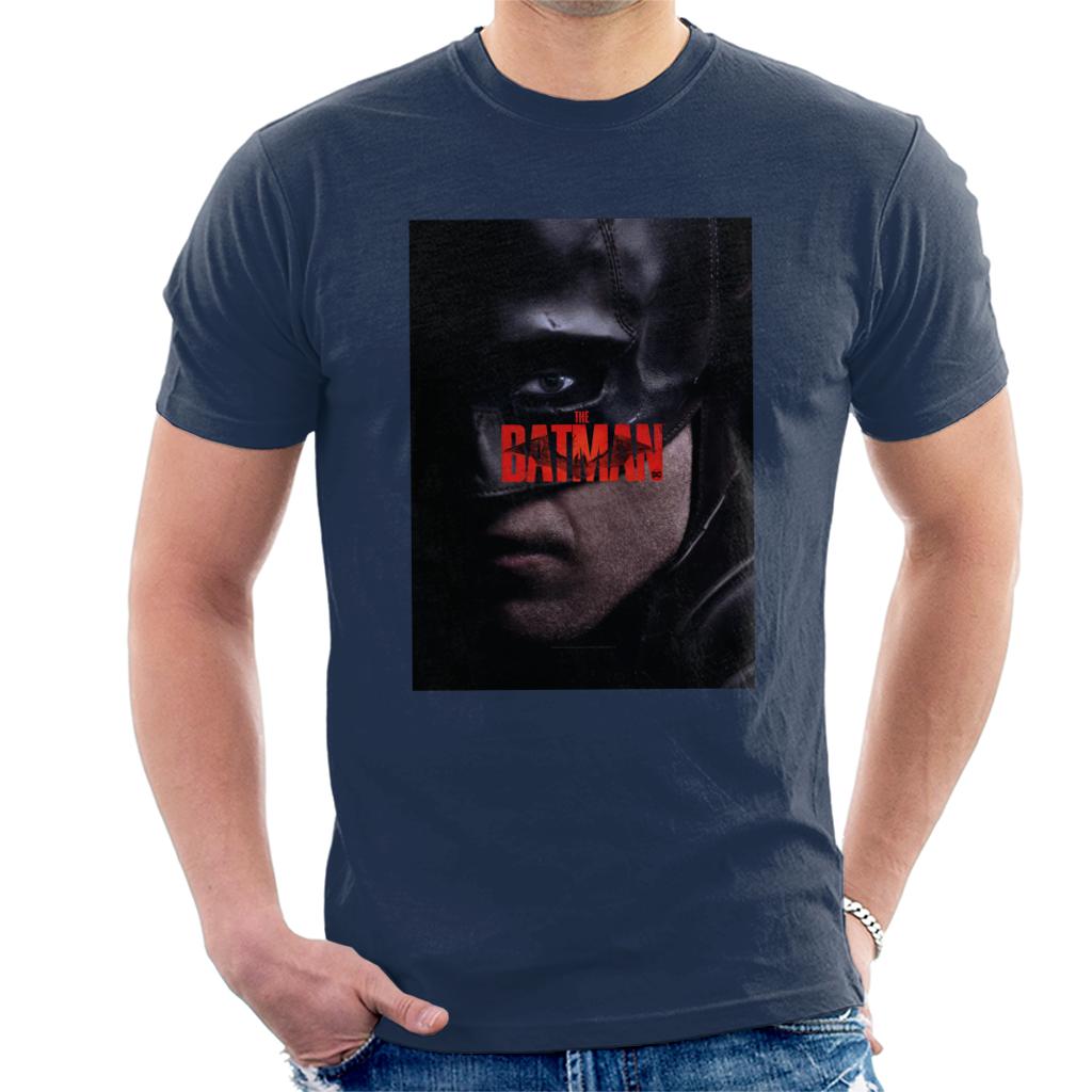 The Batman Close Up Men's T-Shirt-ALL + EVERY