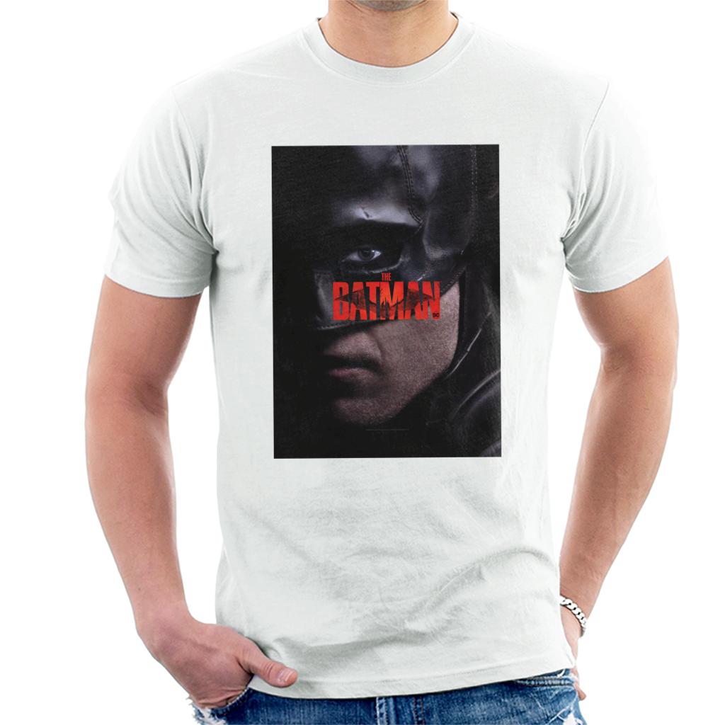 The Batman Close Up Men's T-Shirt-ALL + EVERY