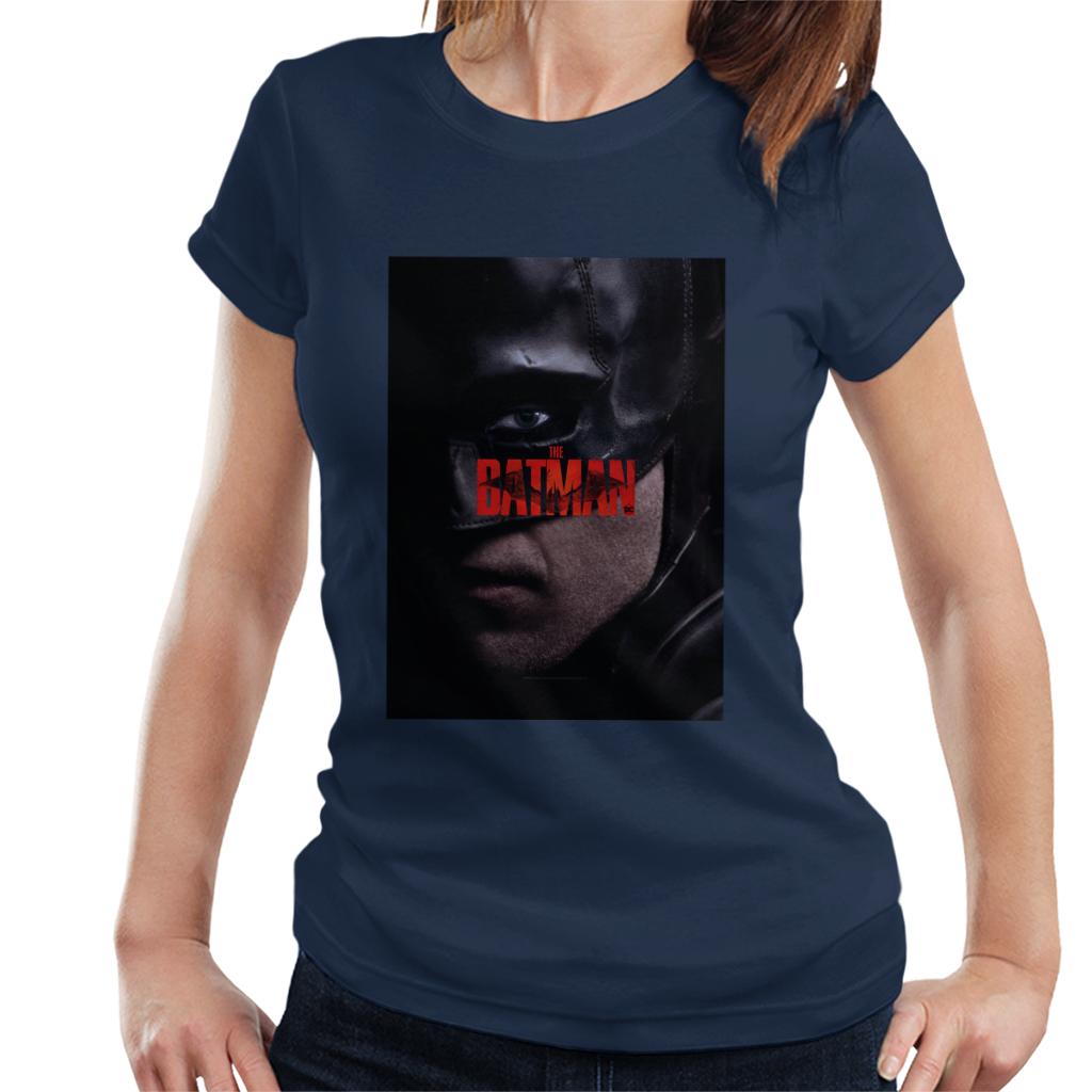 The Batman Close Up Women's T-Shirt-ALL + EVERY