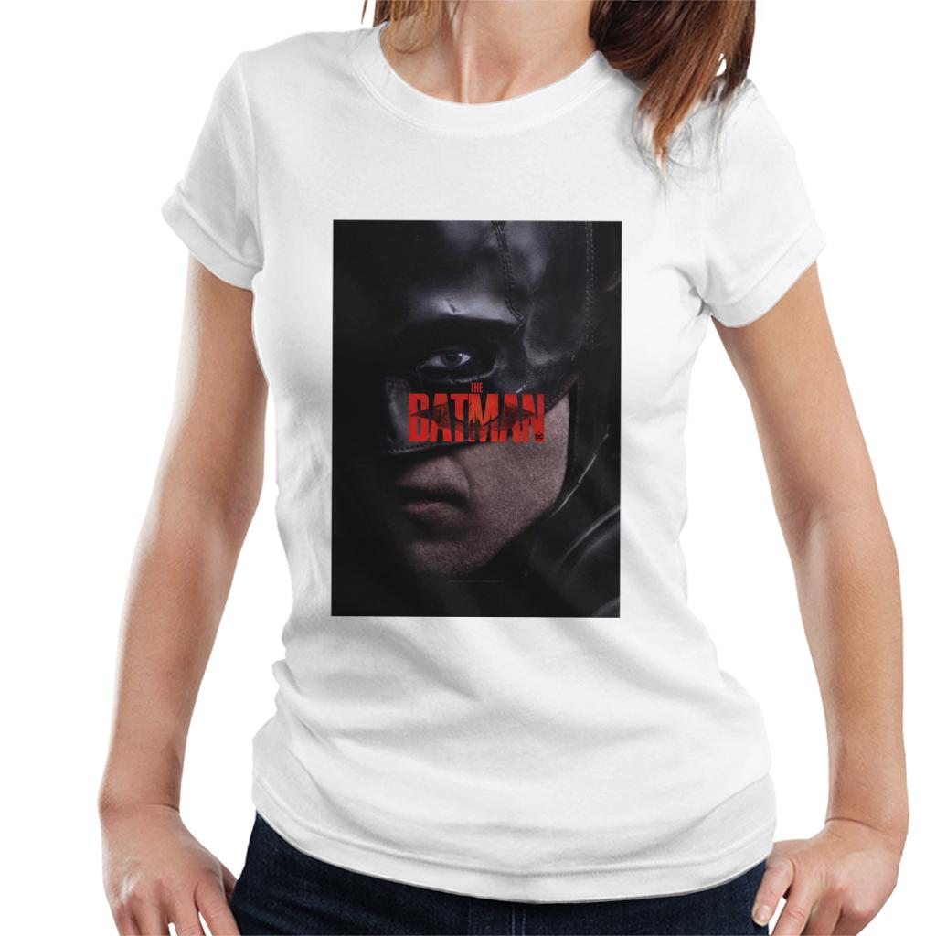 The Batman Close Up Women's T-Shirt-ALL + EVERY