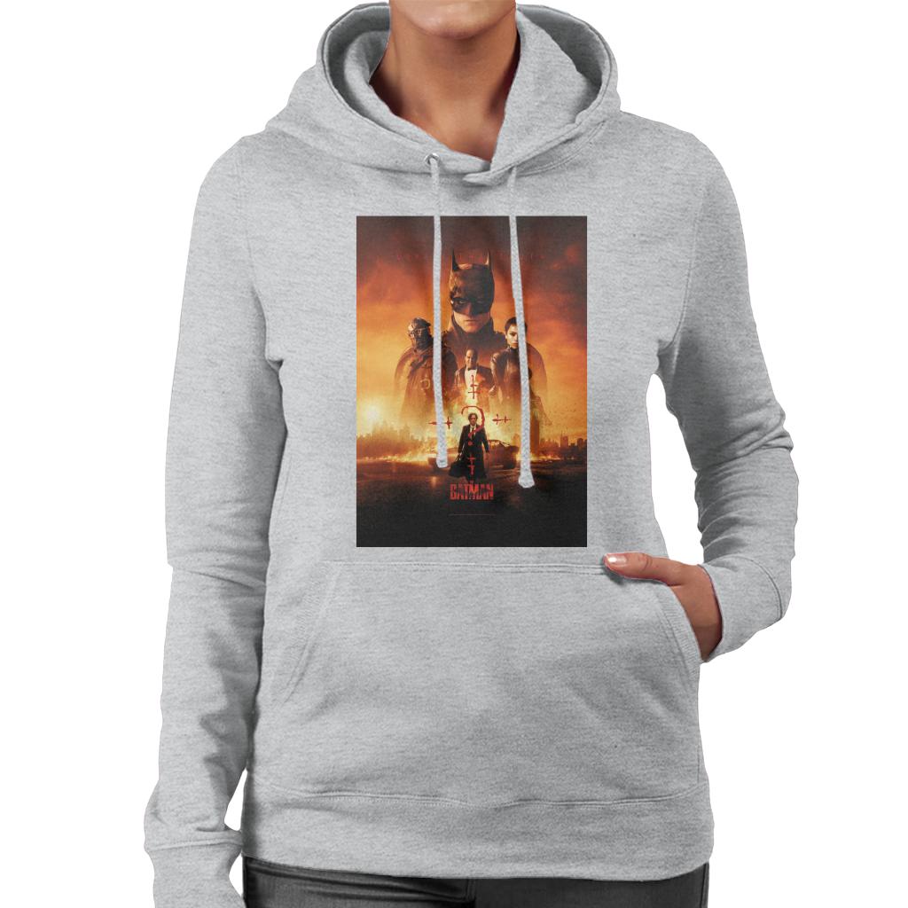 The Batman Poster Unmask The Truth Women's Hooded Sweatshirt-ALL + EVERY