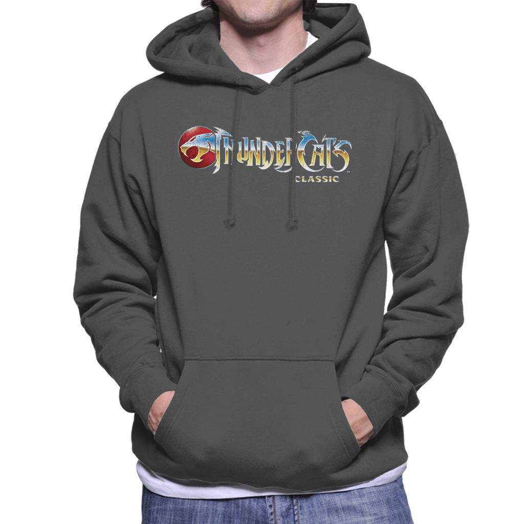 Thundercats Classic Logo Men's Hooded Sweatshirt-ALL + EVERY