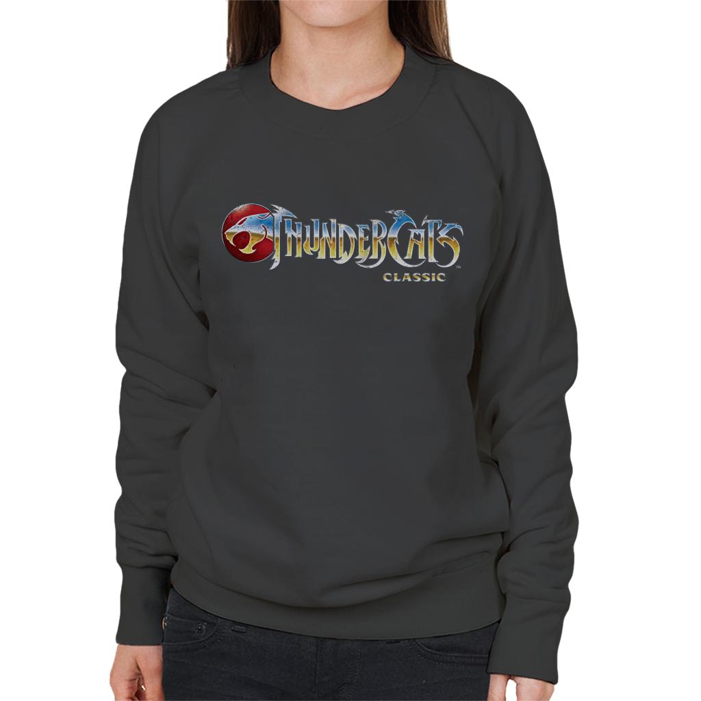 Thundercats Classic Logo Women's Sweatshirt-ALL + EVERY