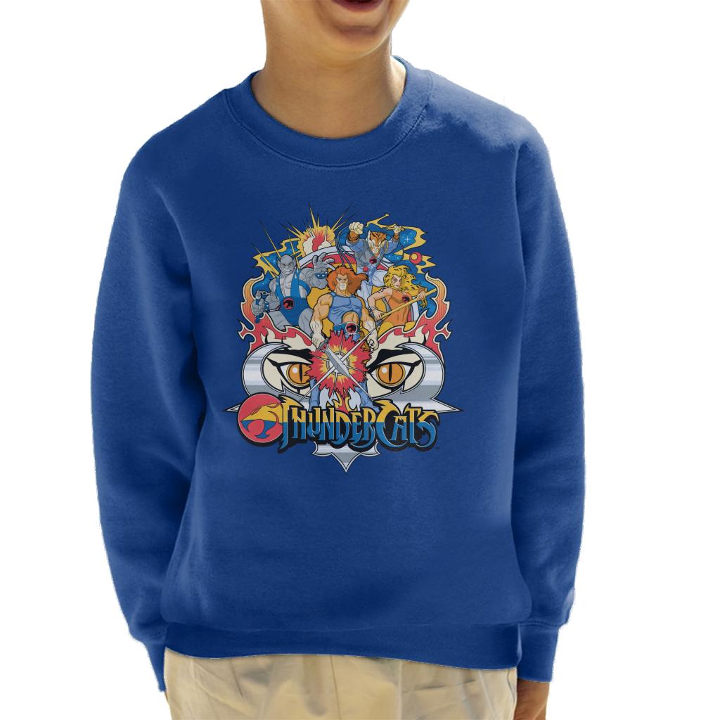 Thundercats Character Montage Kid's Sweatshirt-ALL + EVERY