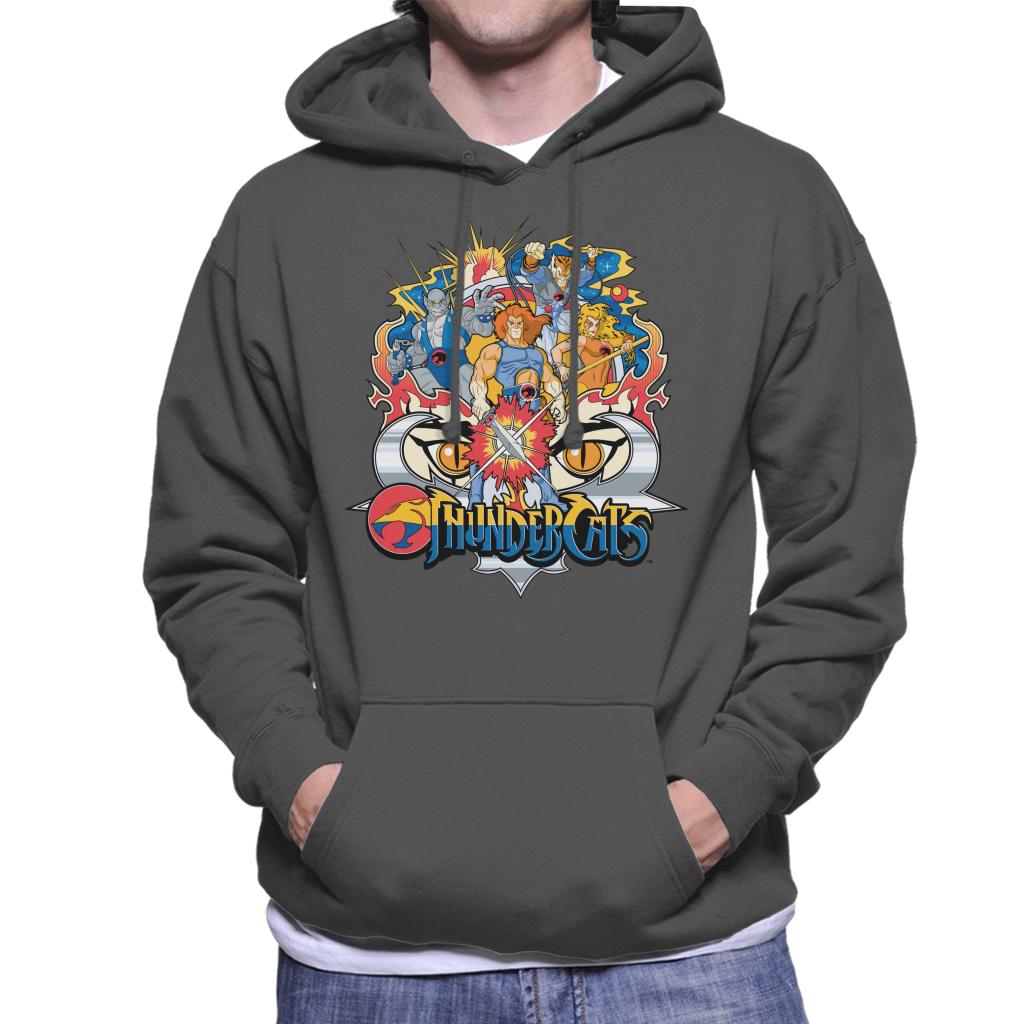 Thundercats Character Montage Men's Hooded Sweatshirt-ALL + EVERY