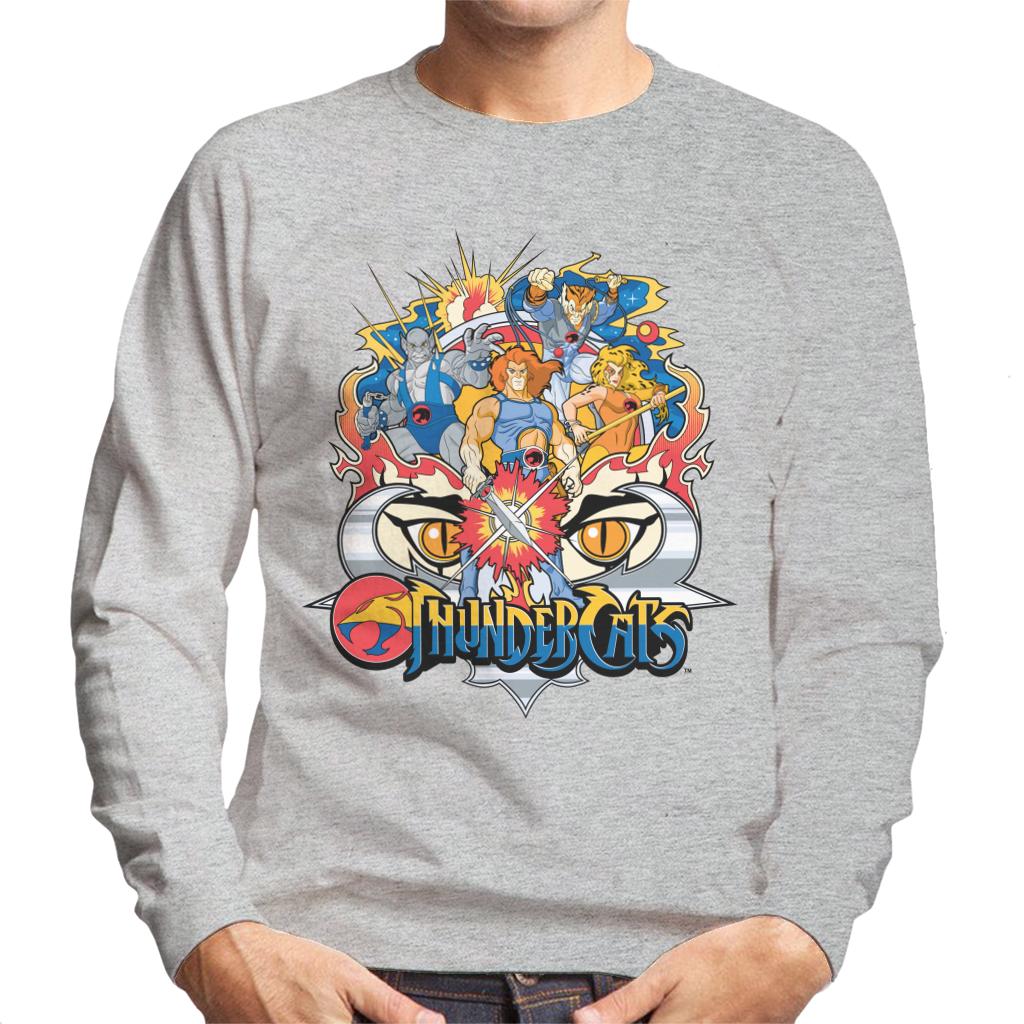 Thundercats Character Montage Men's Sweatshirt-ALL + EVERY