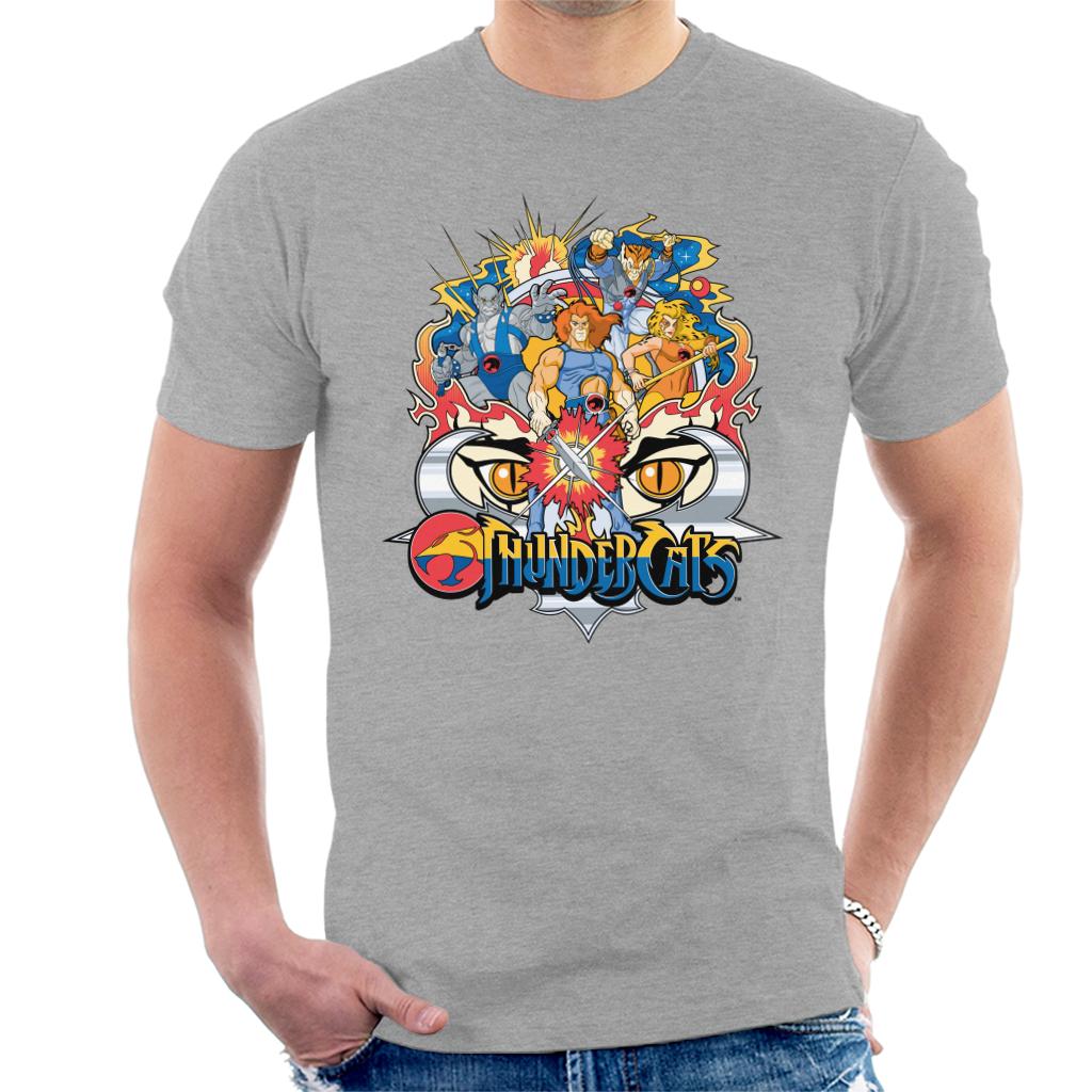 Thundercats Character Montage Men's T-Shirt-ALL + EVERY