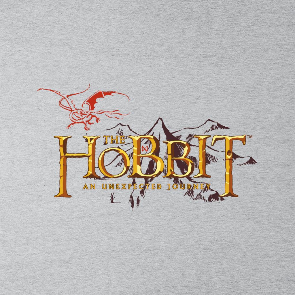 The Hobbit An Unexpected Journey Logo Men's T-Shirt-ALL + EVERY