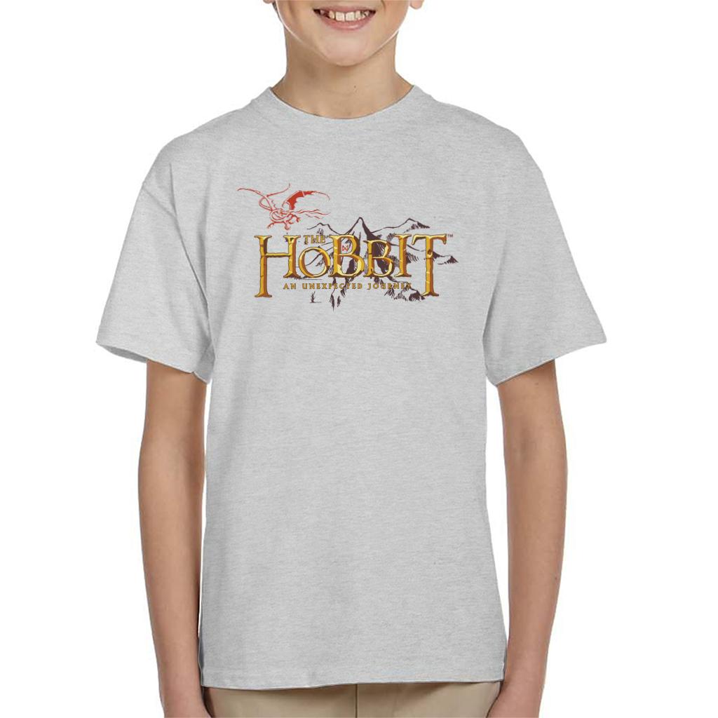 The Hobbit An Unexpected Journey Logo Kid's T-Shirt-ALL + EVERY