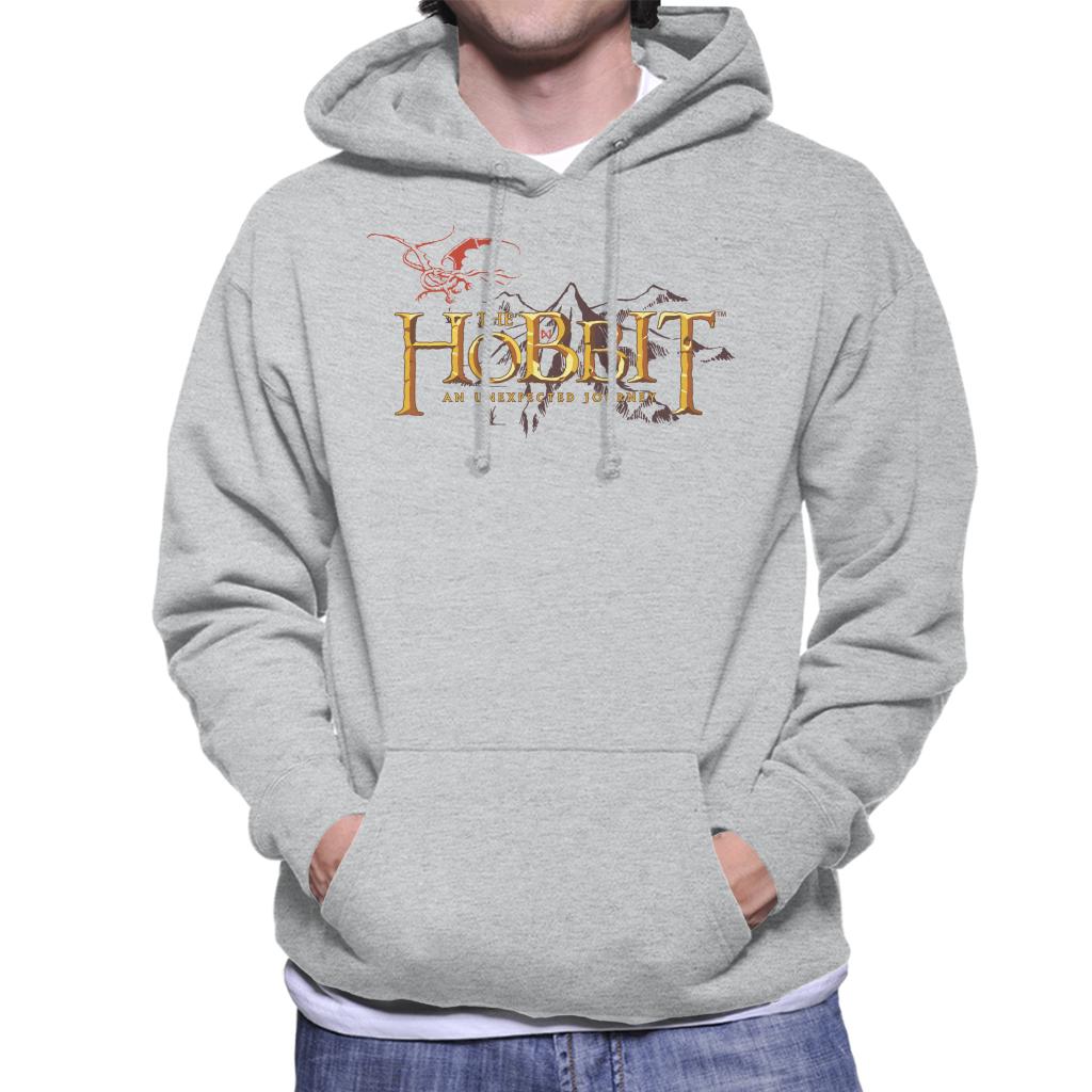 The Hobbit An Unexpected Journey Logo Men's Hooded Sweatshirt-ALL + EVERY