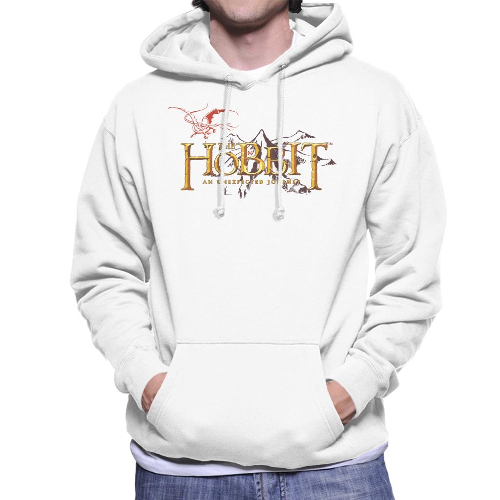 The Hobbit An Unexpected Journey Logo Men's Hooded Sweatshirt-ALL + EVERY