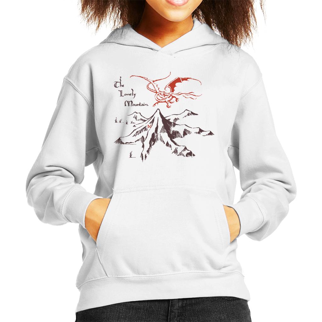 The Hobbit The Lonely Mountains Kid's Hooded Sweatshirt-ALL + EVERY