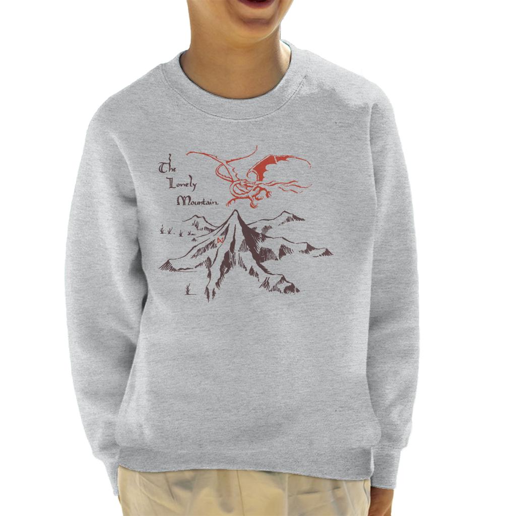 The Hobbit The Lonely Mountains Kid's Sweatshirt-ALL + EVERY