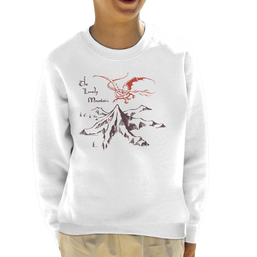 The Hobbit The Lonely Mountains Kid's Sweatshirt-ALL + EVERY