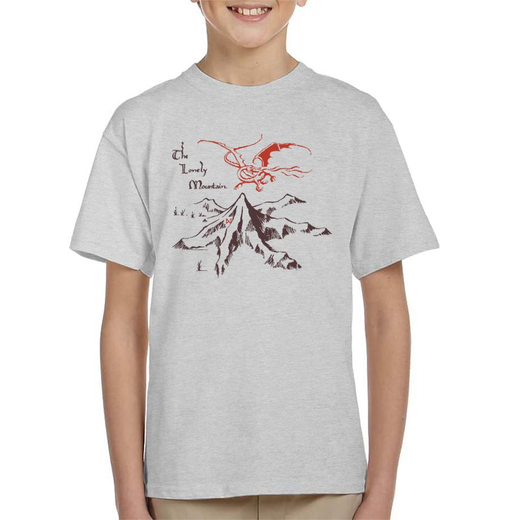 The Hobbit The Lonely Mountains Kid's T-Shirt-ALL + EVERY