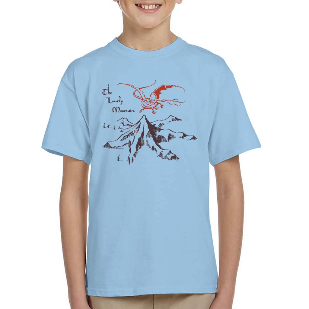 The Hobbit The Lonely Mountains Kid's T-Shirt-ALL + EVERY