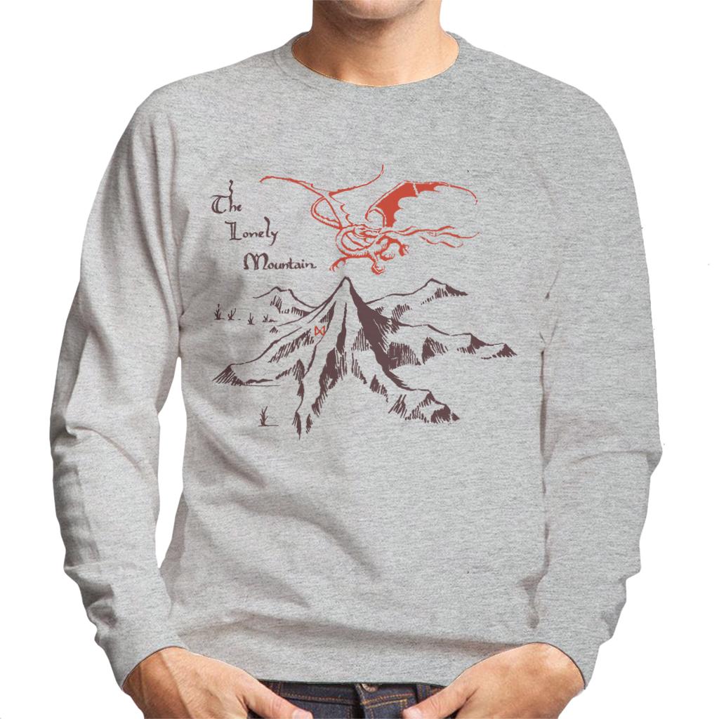 The Hobbit The Lonely Mountains Men's Sweatshirt-ALL + EVERY