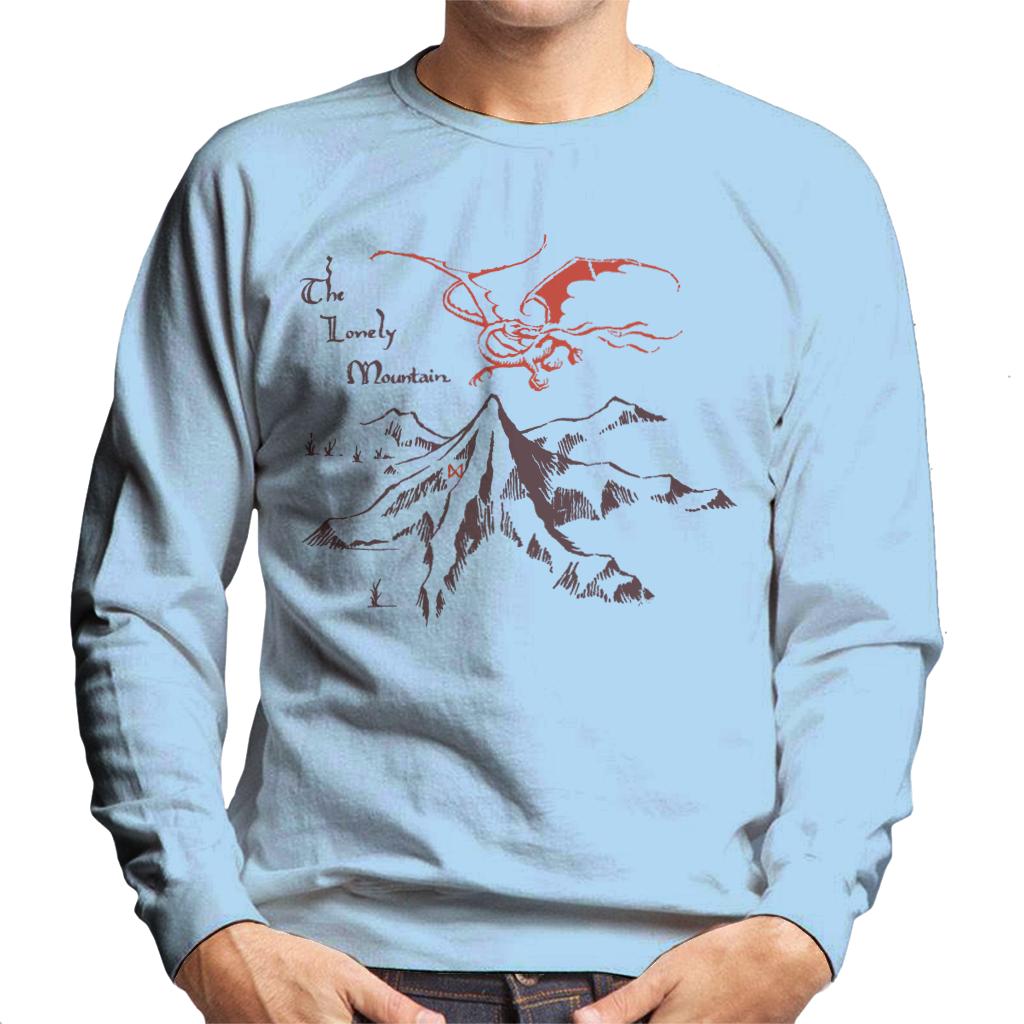 The Hobbit The Lonely Mountains Men's Sweatshirt-ALL + EVERY