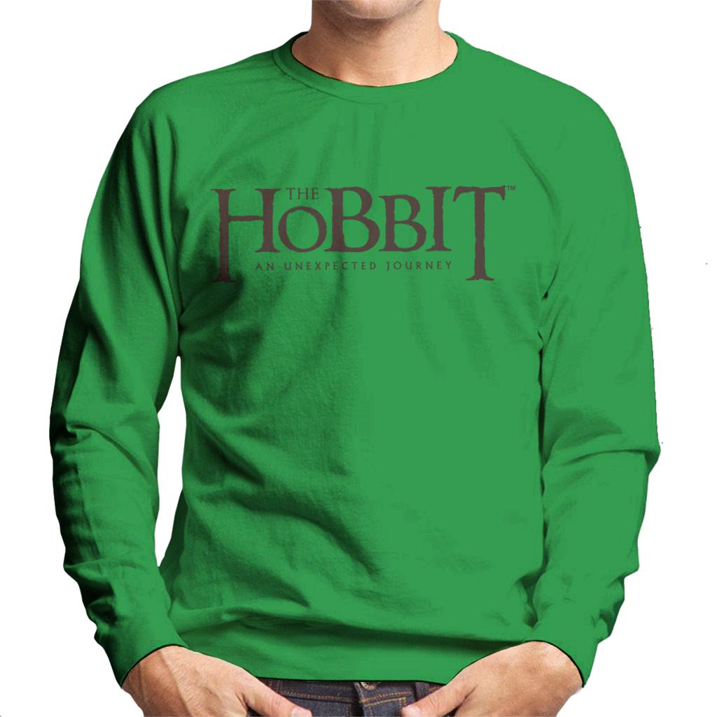 The Hobbit An Unexpected Journey Text Logo Men's Sweatshirt-ALL + EVERY