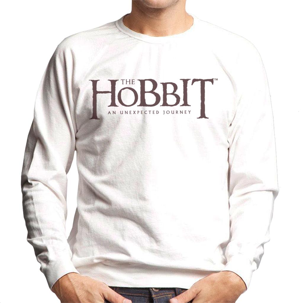 The Hobbit An Unexpected Journey Text Logo Men's Sweatshirt-ALL + EVERY