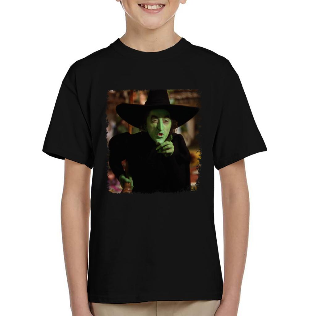 The Wizard Of Oz Halloween Wicked Witch Kid's T-Shirt-ALL + EVERY